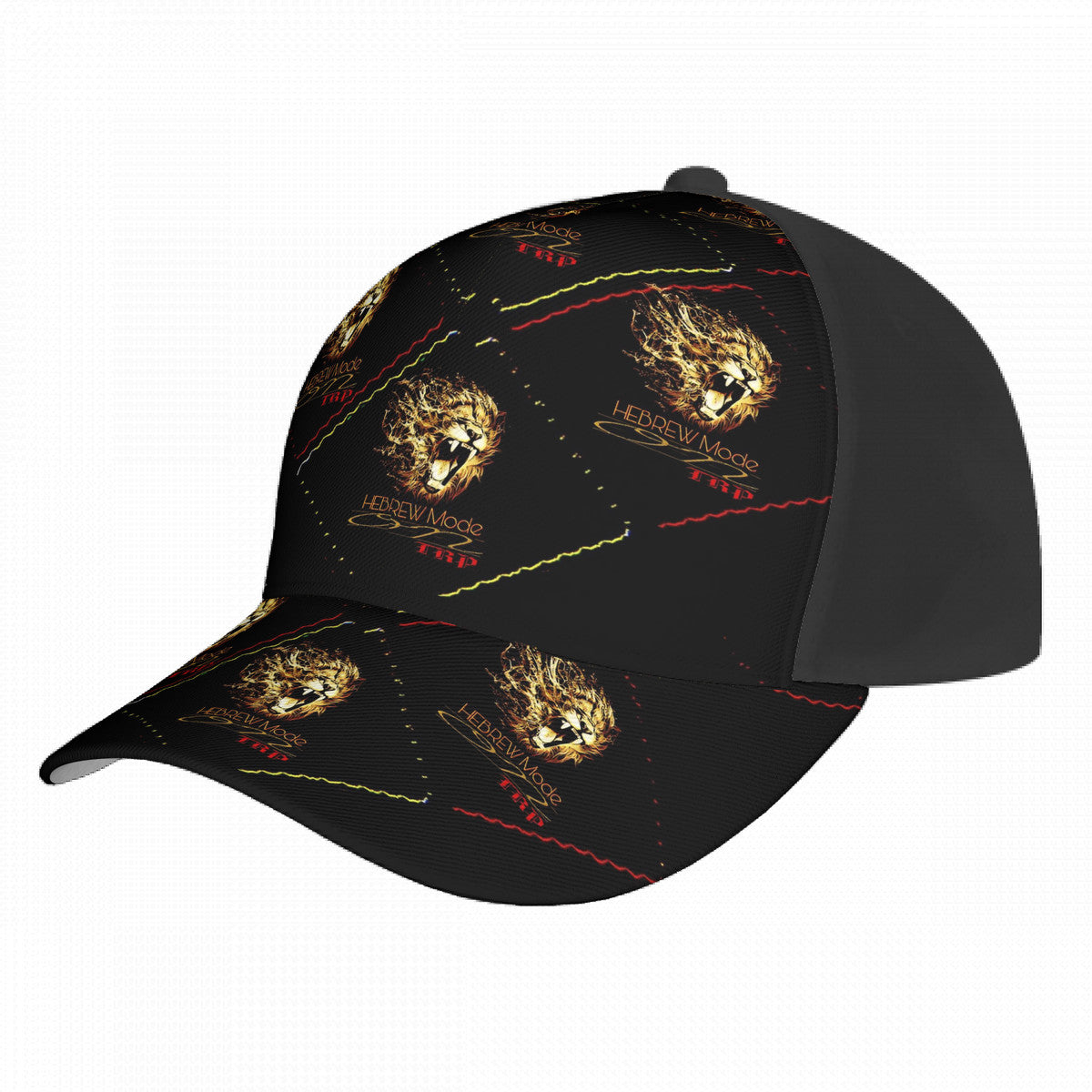 Hebrew Mode - On 02 Designer Curved Brim Baseball Cap