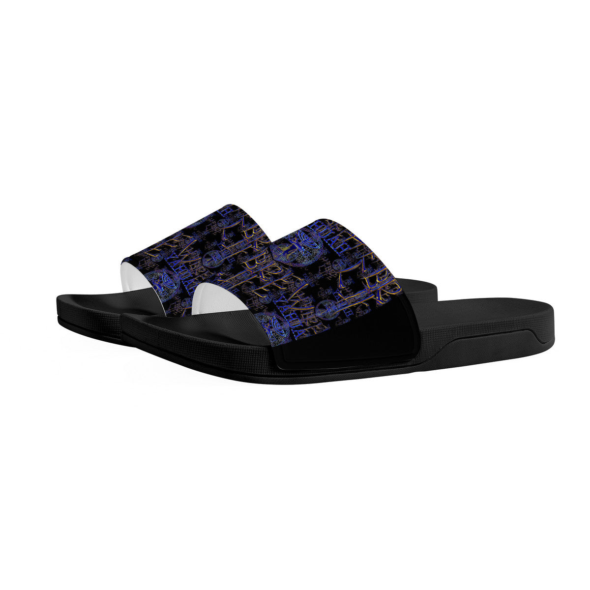 Hebrew Life 01-02 Unisex Slide Sandals
