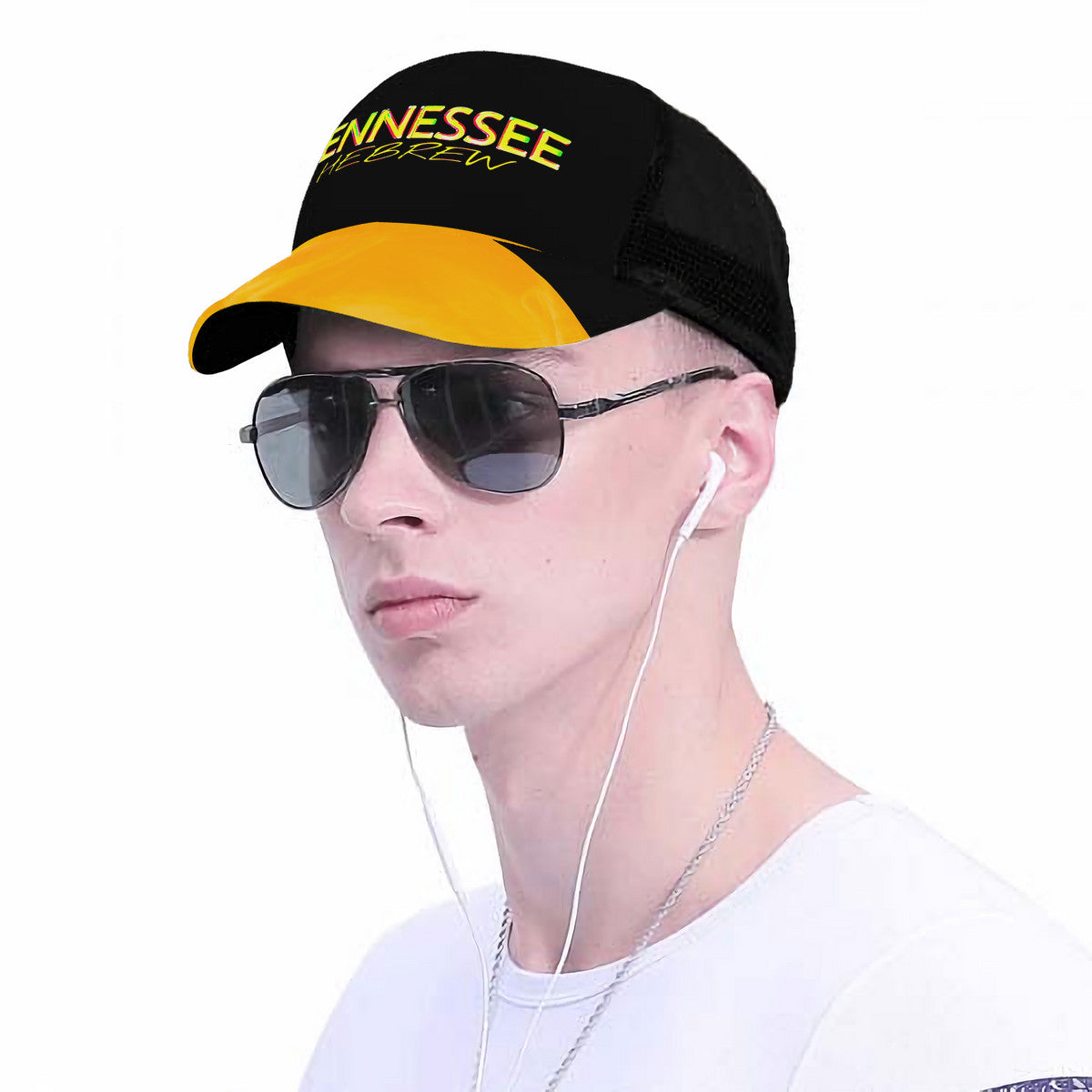 Tennessee Hebrew 01 Designer Trucker Cap