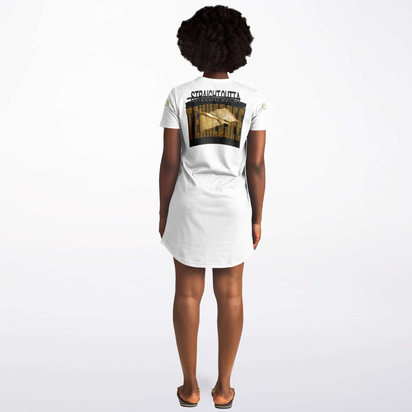 Straight Outta Tennessee 01 Designer T-shirt Dress