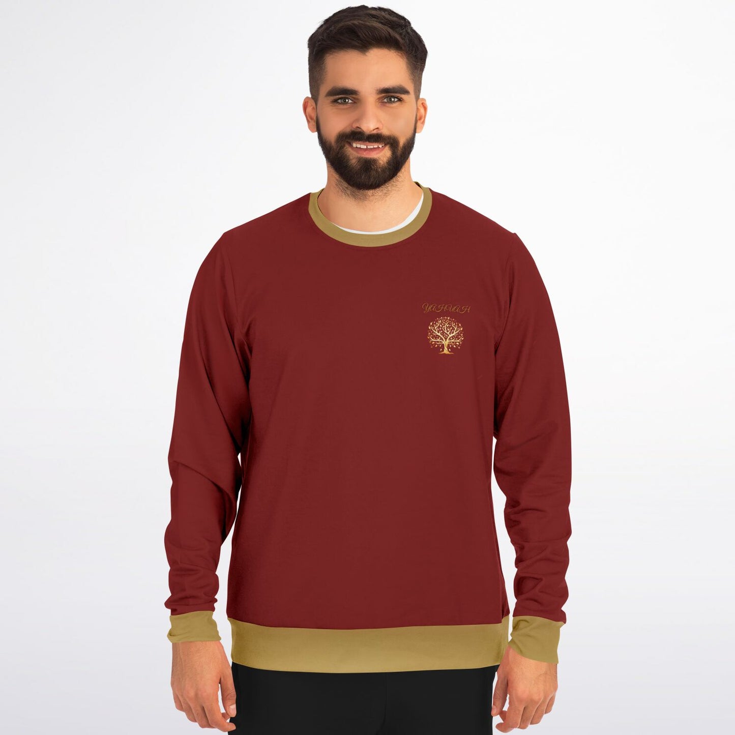 Yahuah-Tree of Life 01 Election Designer Fashion Triblend Unisex Sweatshirt