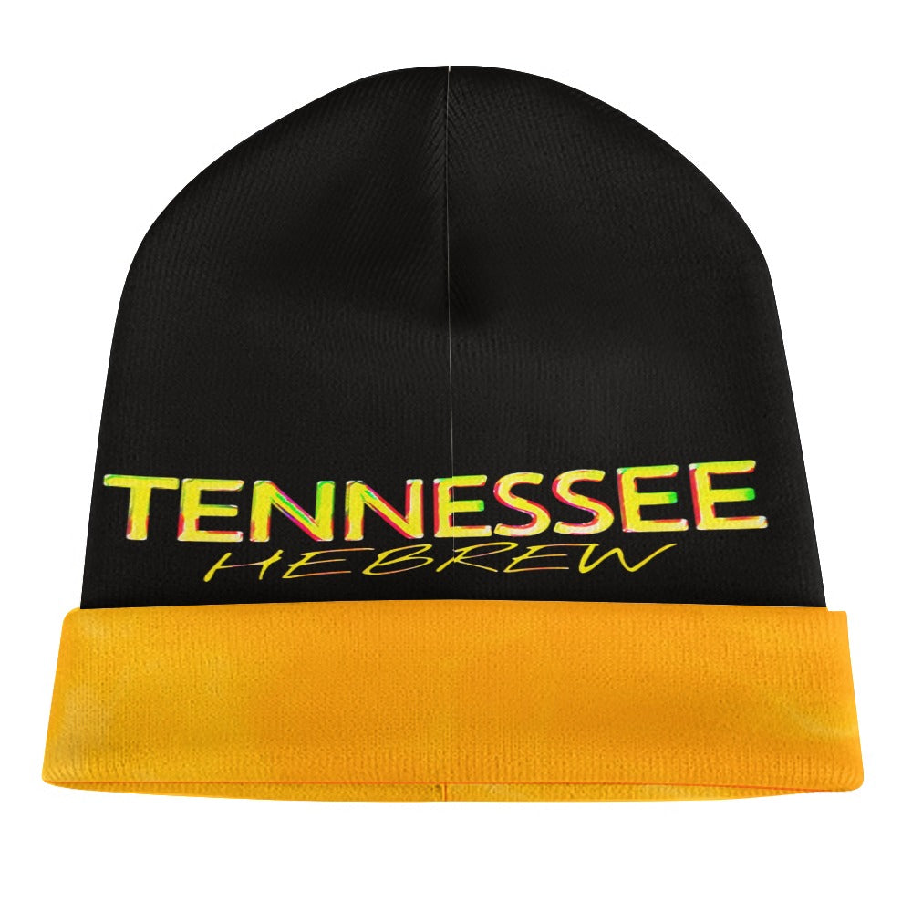 Tennessee Hebrew 01 Designer Cuffed Beanie