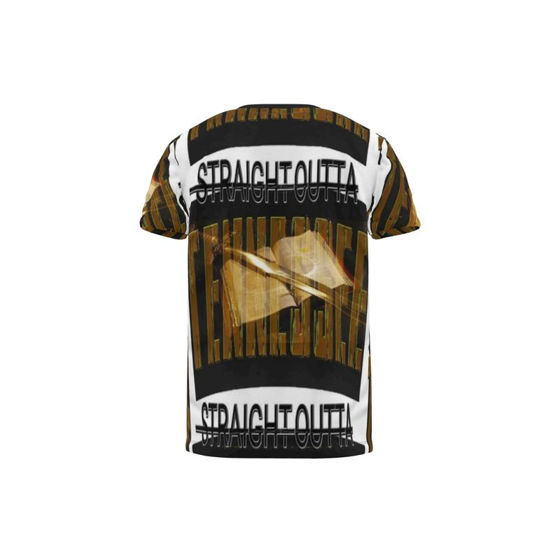 Straight Outta Tennessee 01 Designer Unisex T-shirt (Style 01)
