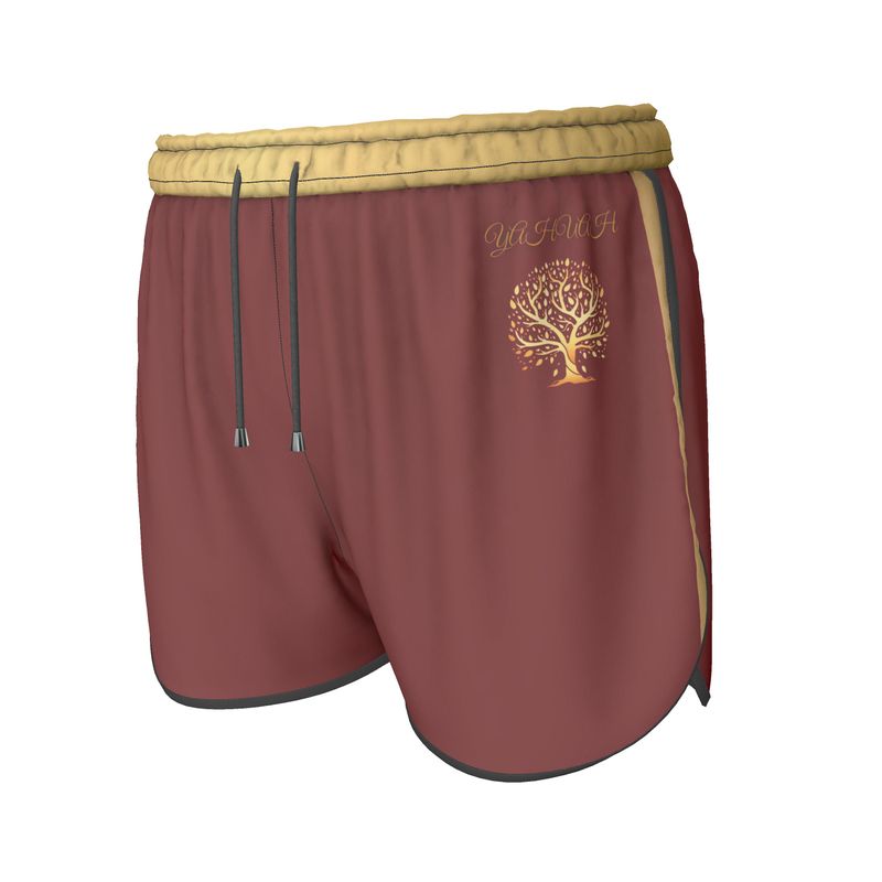 Yahuah-Tree of Life 01 Election Ladies Designer Running Shorts