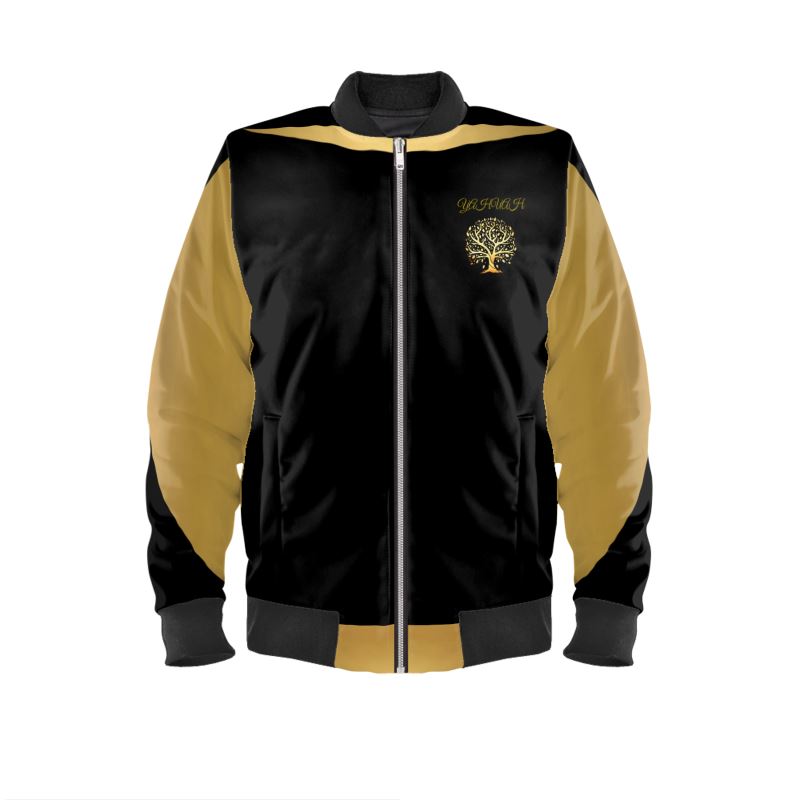 Yahuah-Tree of Life 01 Elect Men's Designer Bomber Jacket