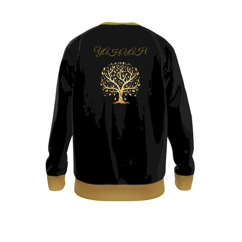 Yahuah-Tree of Life 01 Elect Designer Unisex Sweatshirt