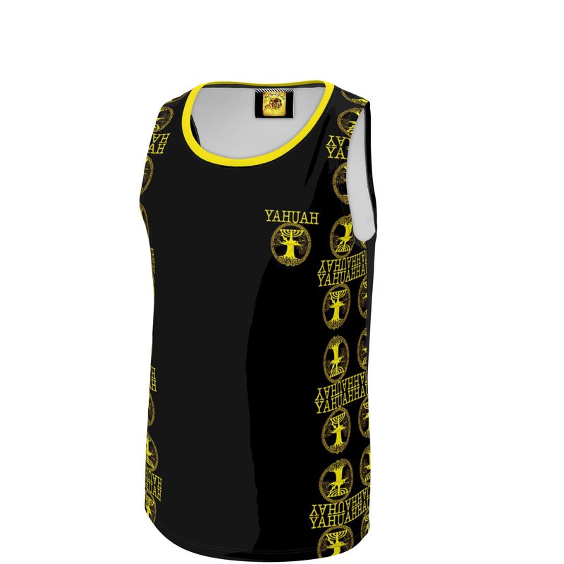 Yahuah-Tree of Life 02-01 Elect Men's Designer Flowy Sleeveless T-shirt