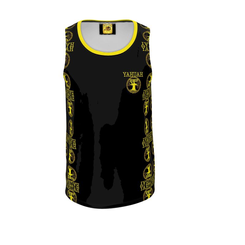 Yahuah-Tree of Life 02-01 Elect Men's Designer Flowy Sleeveless T-shirt