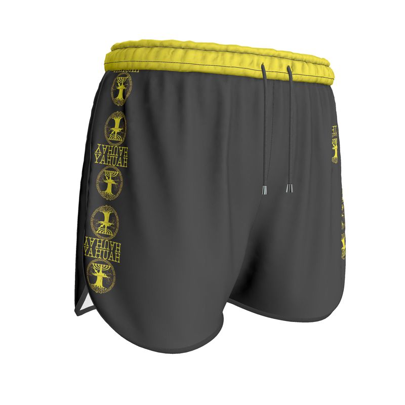 Yahuah-Tree of Life 02-01 Elect Ladies Designer Running Shorts