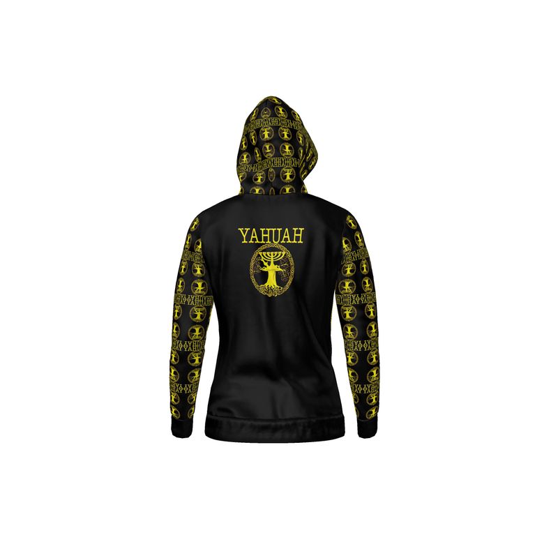 Yahuah-Tree of Life 02-01 Elect Designer Unisex Pullover Hoodie