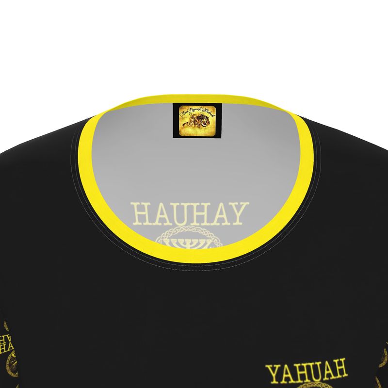 Yahuah-Tree of Life 02-01 Elect Ladies Designer Long Sleeve Jersey T-shirt