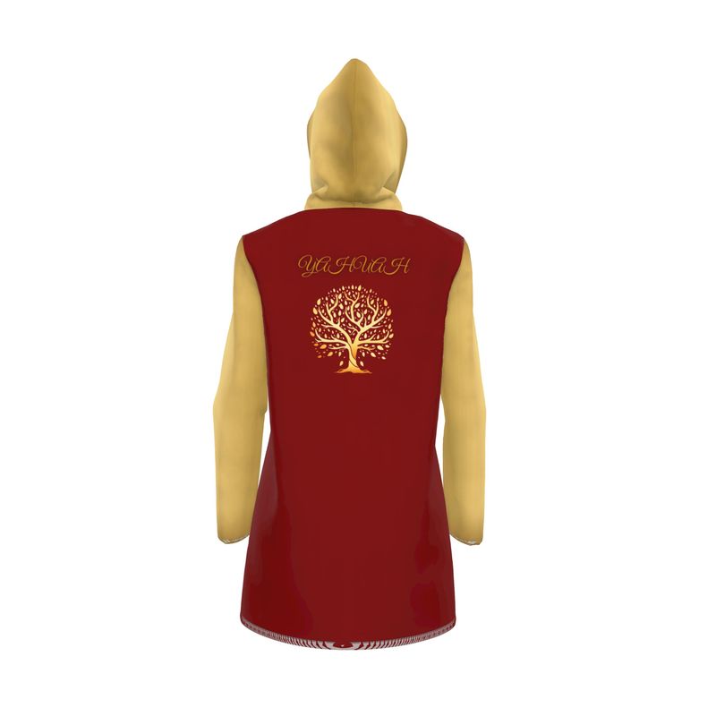Yahuah-Tree of Life 01 Election Ladies Designer Rain Coat