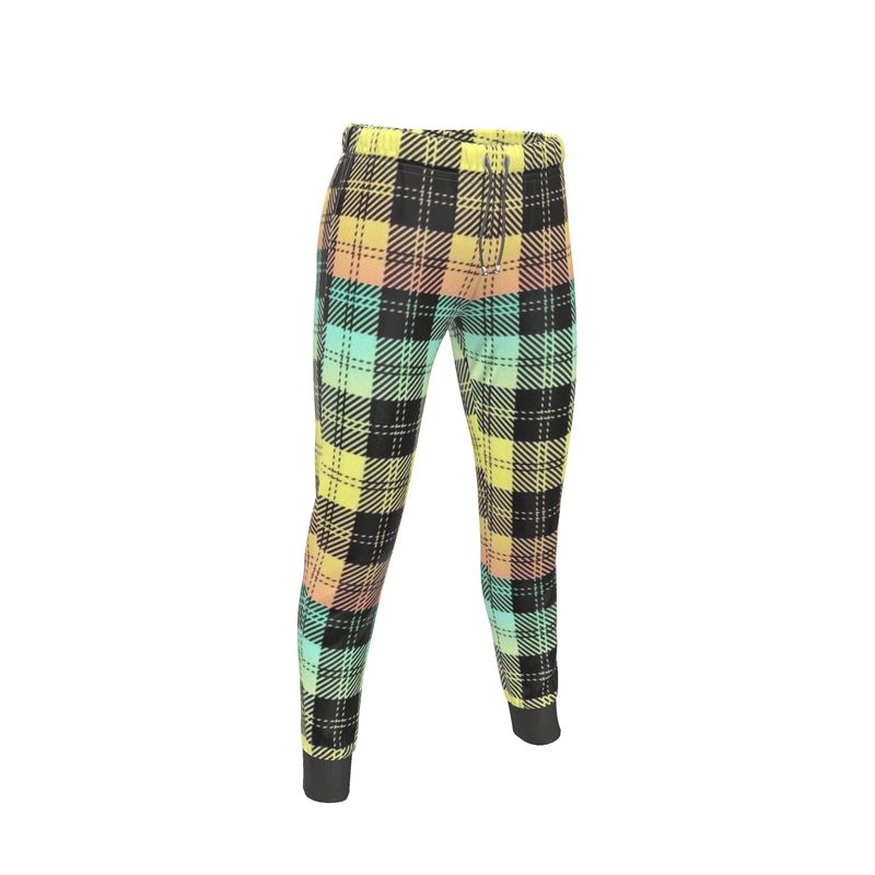 Picture Plaided 01-01 Ladies Designer Joggers