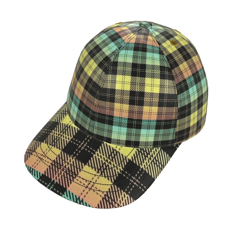 Picture Plaided 01-01 Ladies Designer Baseball Cap
