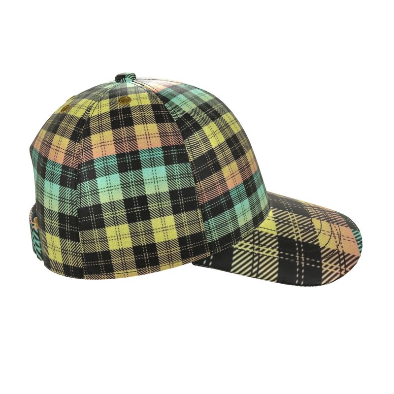Picture Plaided 01-01 Ladies Designer Baseball Cap