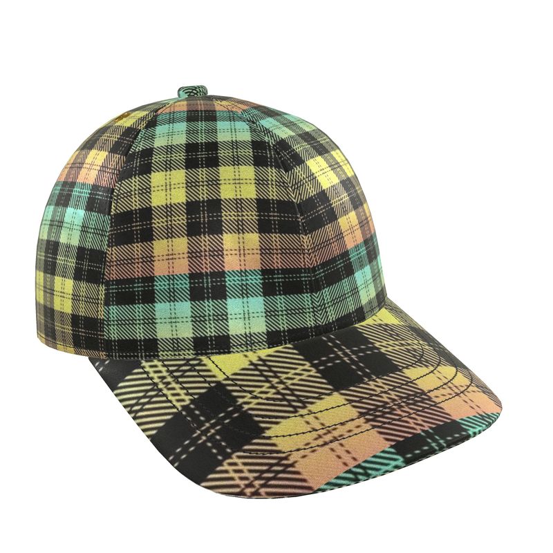 Picture Plaided 01-01 Ladies Designer Baseball Cap