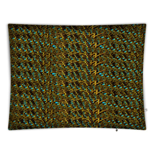 Camo Yahuah 01-01 Blue Designer Giant Floor Cushion
