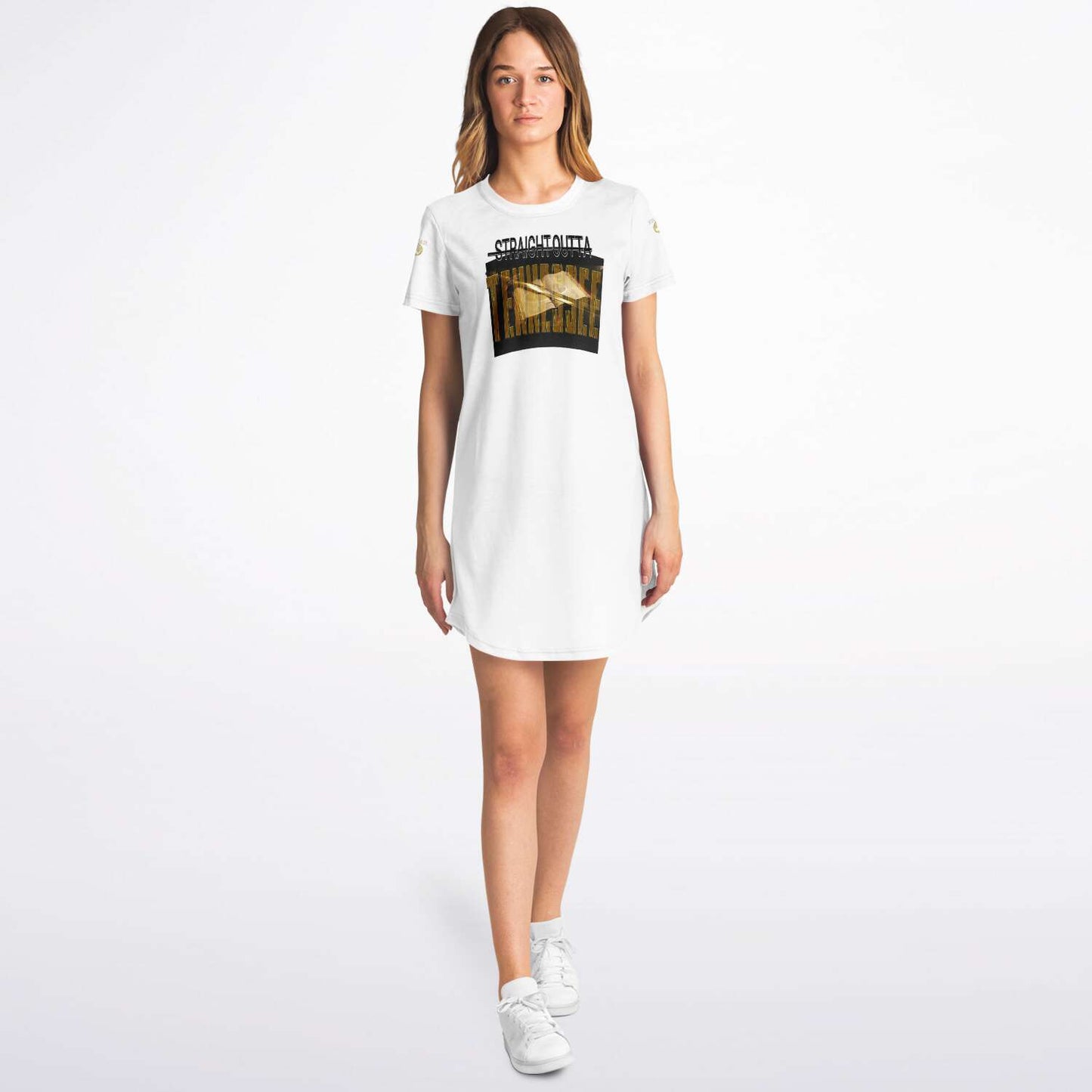Straight Outta Tennessee 01 Designer T-shirt Dress