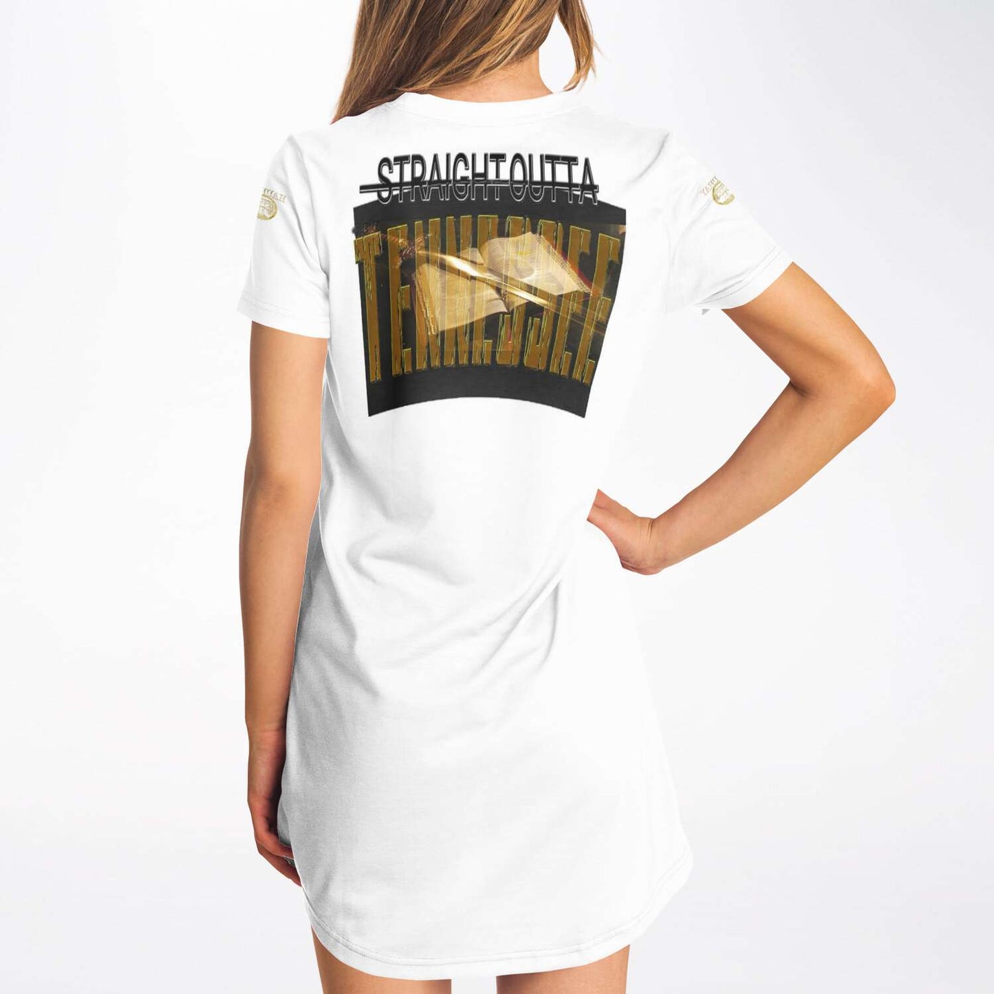 Straight Outta Tennessee 01 Designer T-shirt Dress