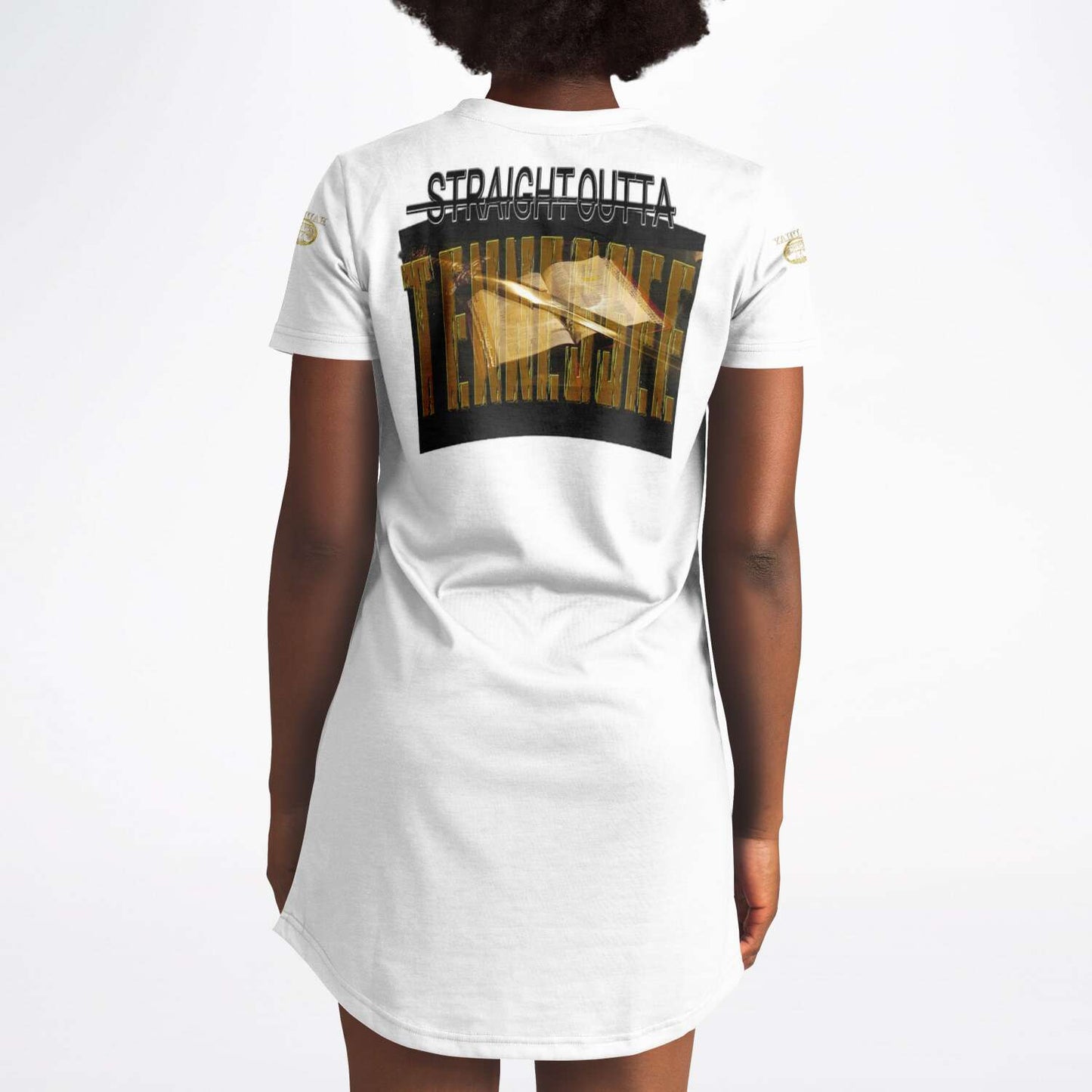 Straight Outta Tennessee 01 Designer T-shirt Dress