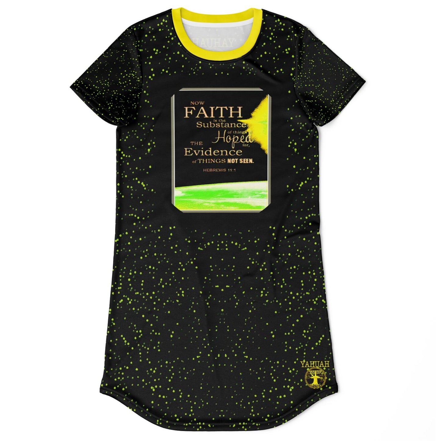 Faith 01 Designer T-shirt Dress