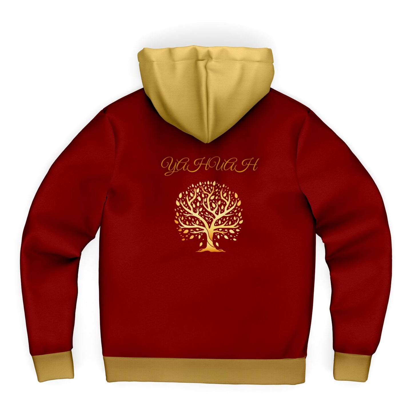 Yahuah-Tree of Life 01 Election Designer Microfleece Unisex Full Zip Hoodie