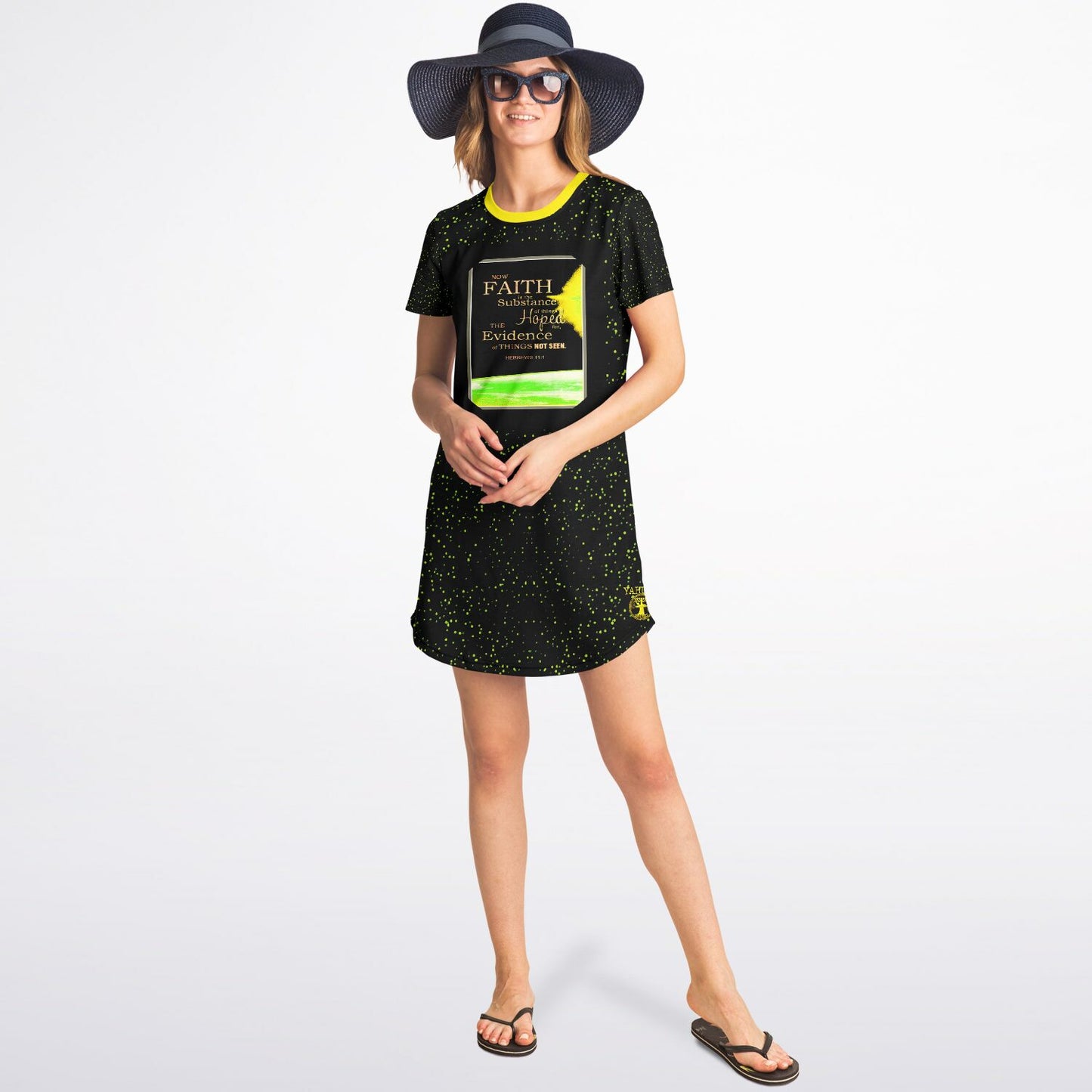 Faith 01 Designer T-shirt Dress