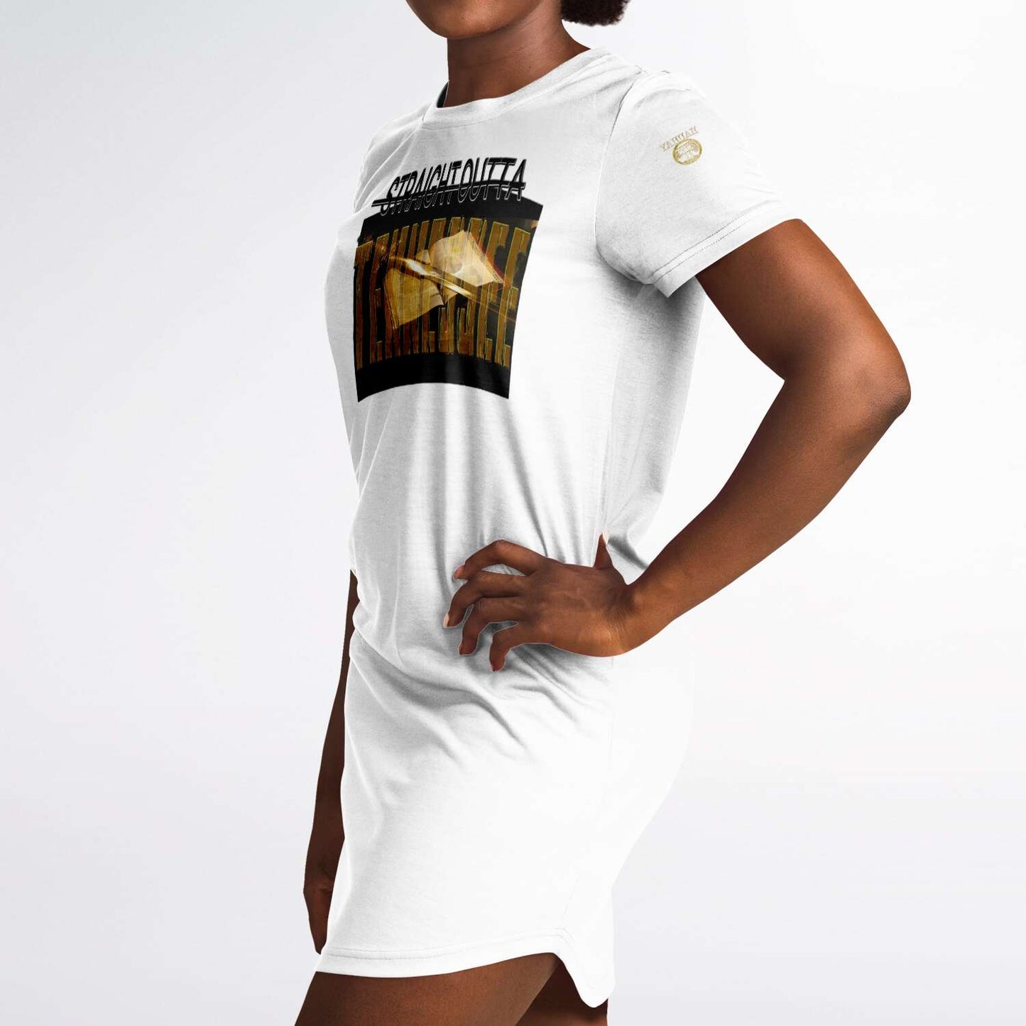 Straight Outta Tennessee 01 Designer T-shirt Dress