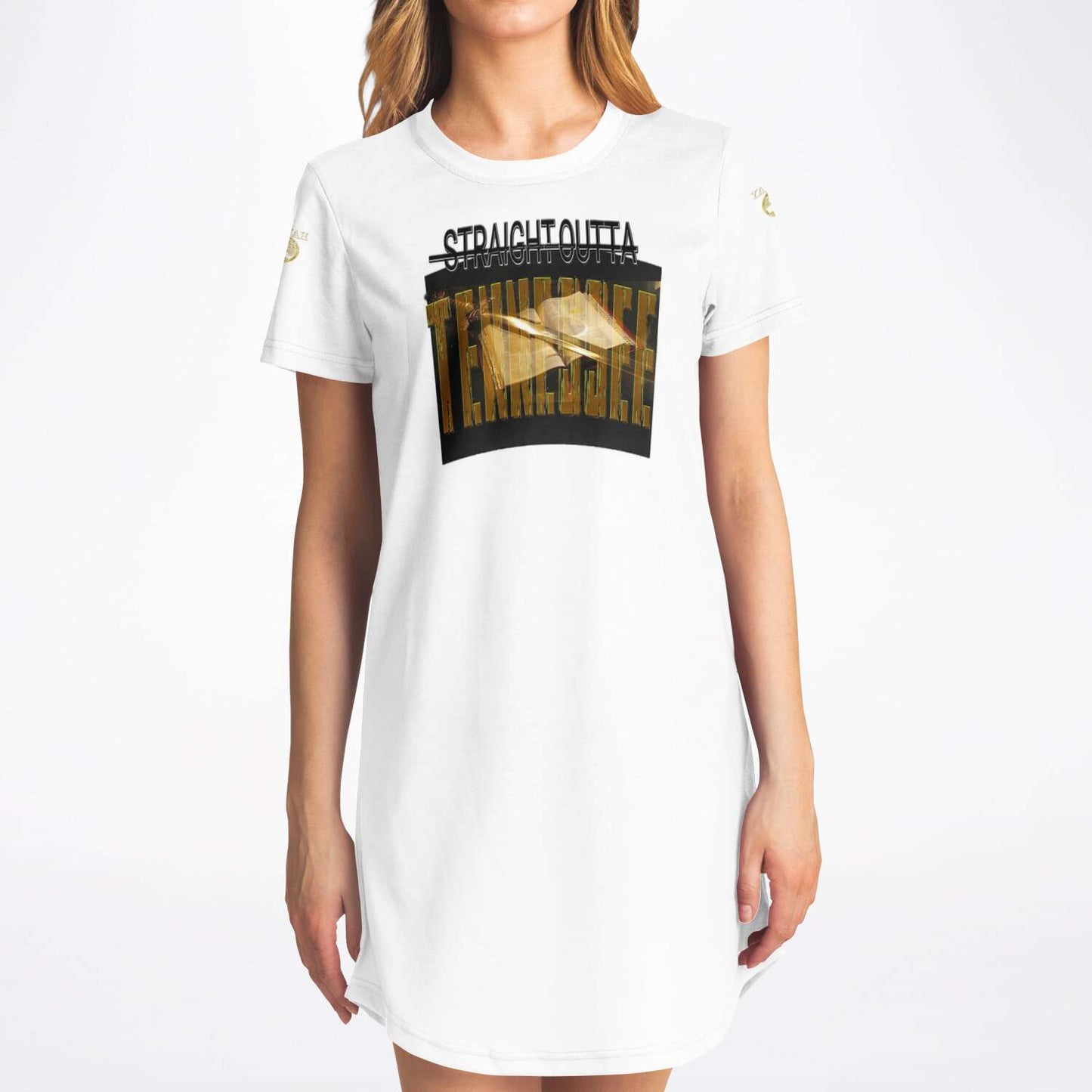 Straight Outta Tennessee 01 Designer T-shirt Dress