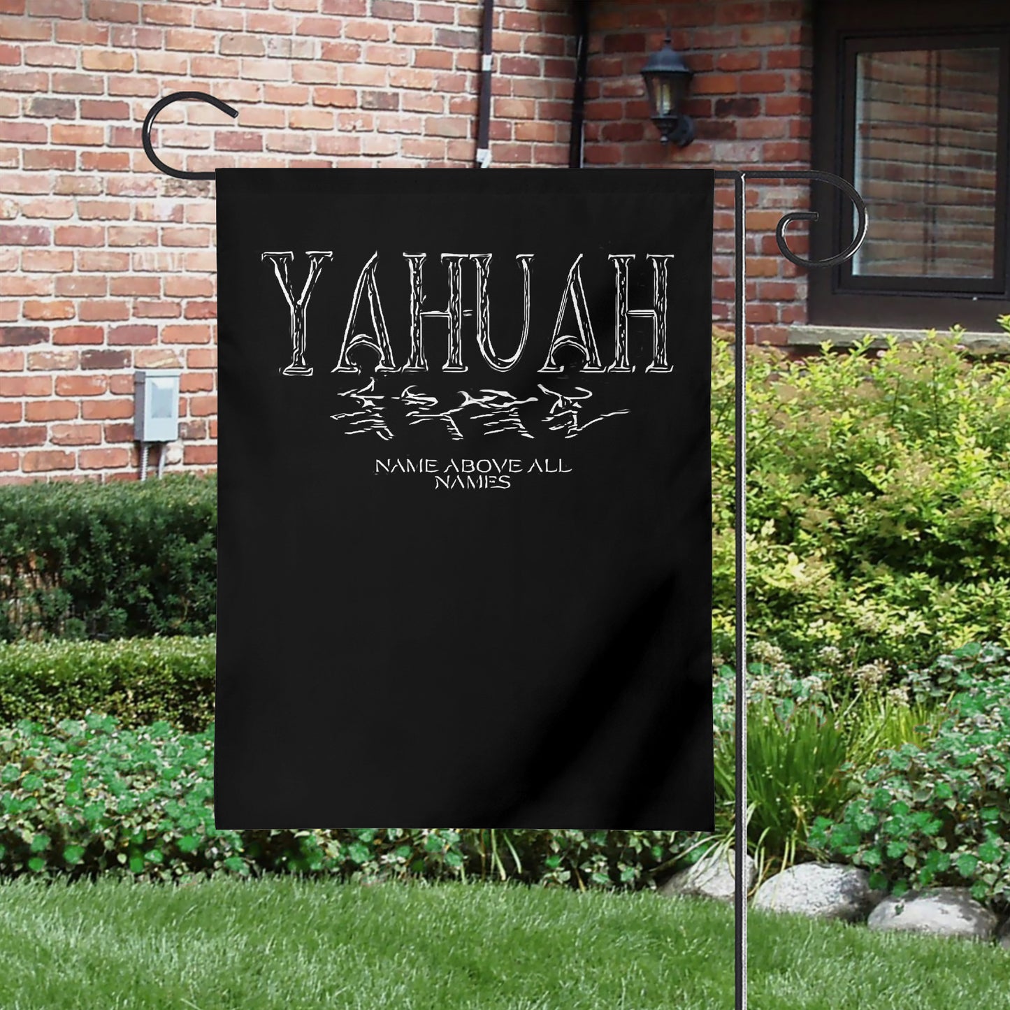 Yahuah-Name Above All Names 01-01 Garden Flag (Small)
