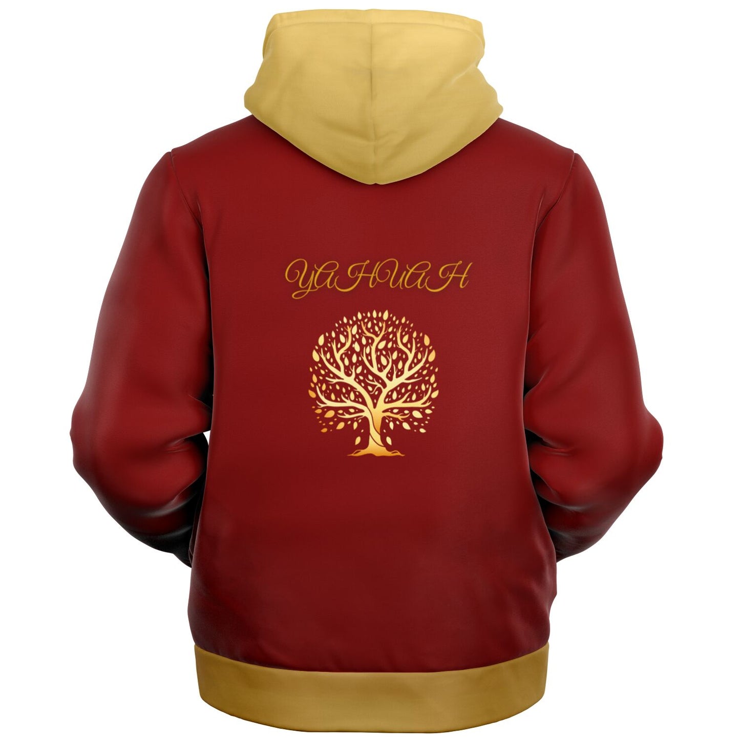 Yahuah-Tree of Life 01 Election Designer Microfleece Unisex Full Zip Hoodie