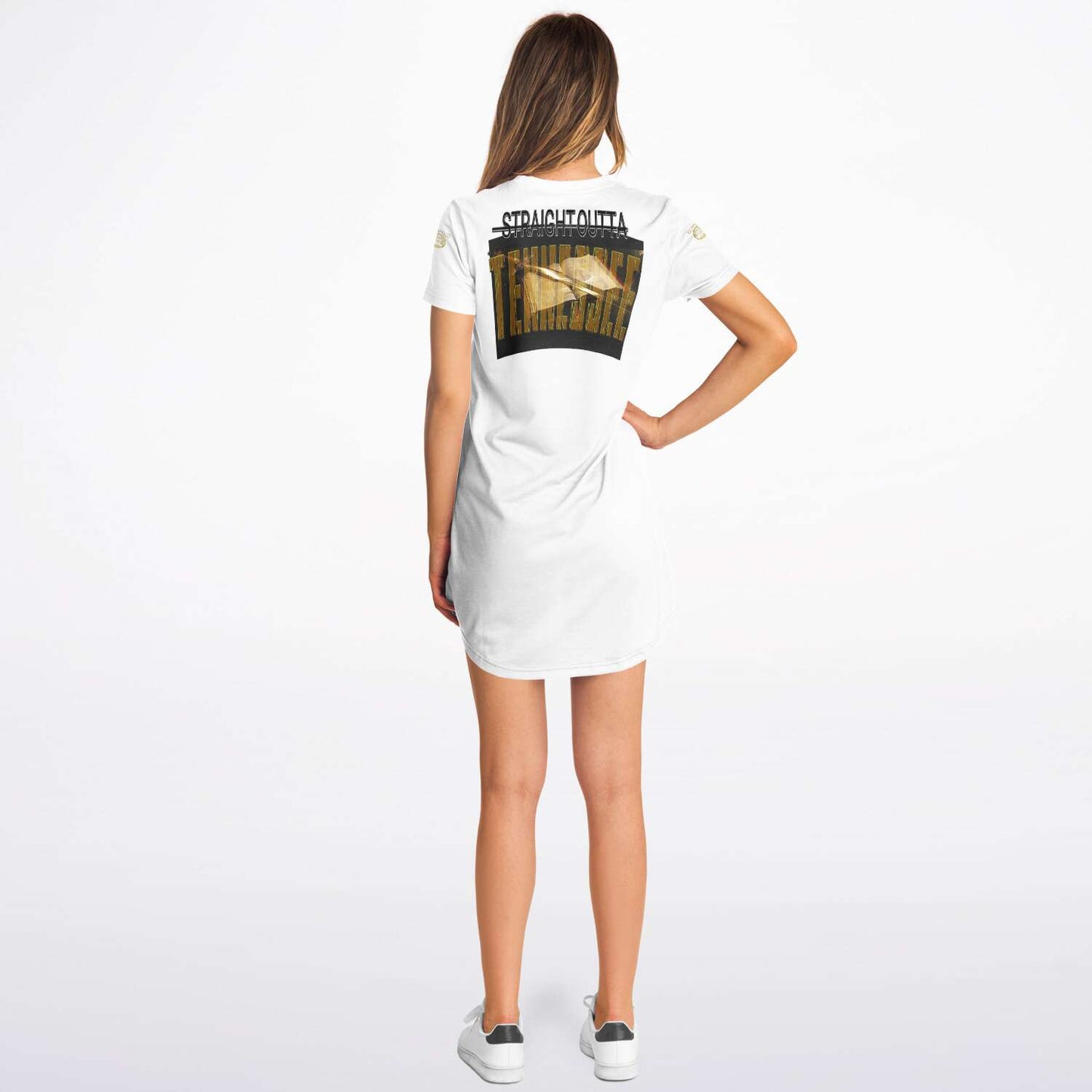 Straight Outta Tennessee 01 Designer T-shirt Dress