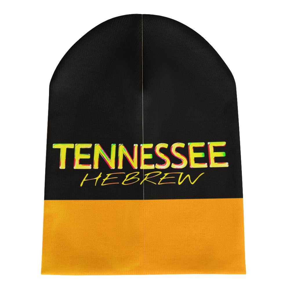 Tennessee Hebrew 01 Designer Cuffed Beanie