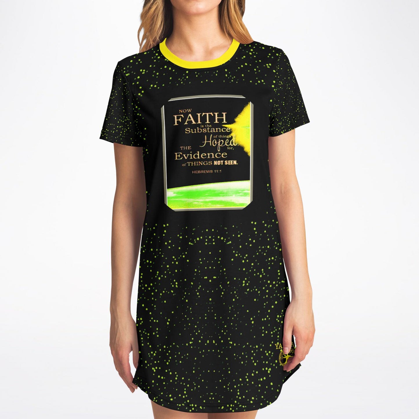 Faith 01 Designer T-shirt Dress