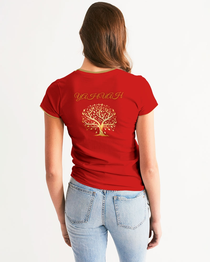 Yahuah-Tree of Life 01 Elected Ladies Designer T-shirt