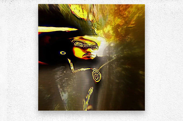 Brushed Metal Print