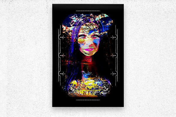 Brushed Metal Print