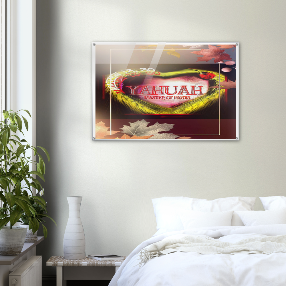 I Love Yahuah-Master of Hosts 01 Acrylic Print