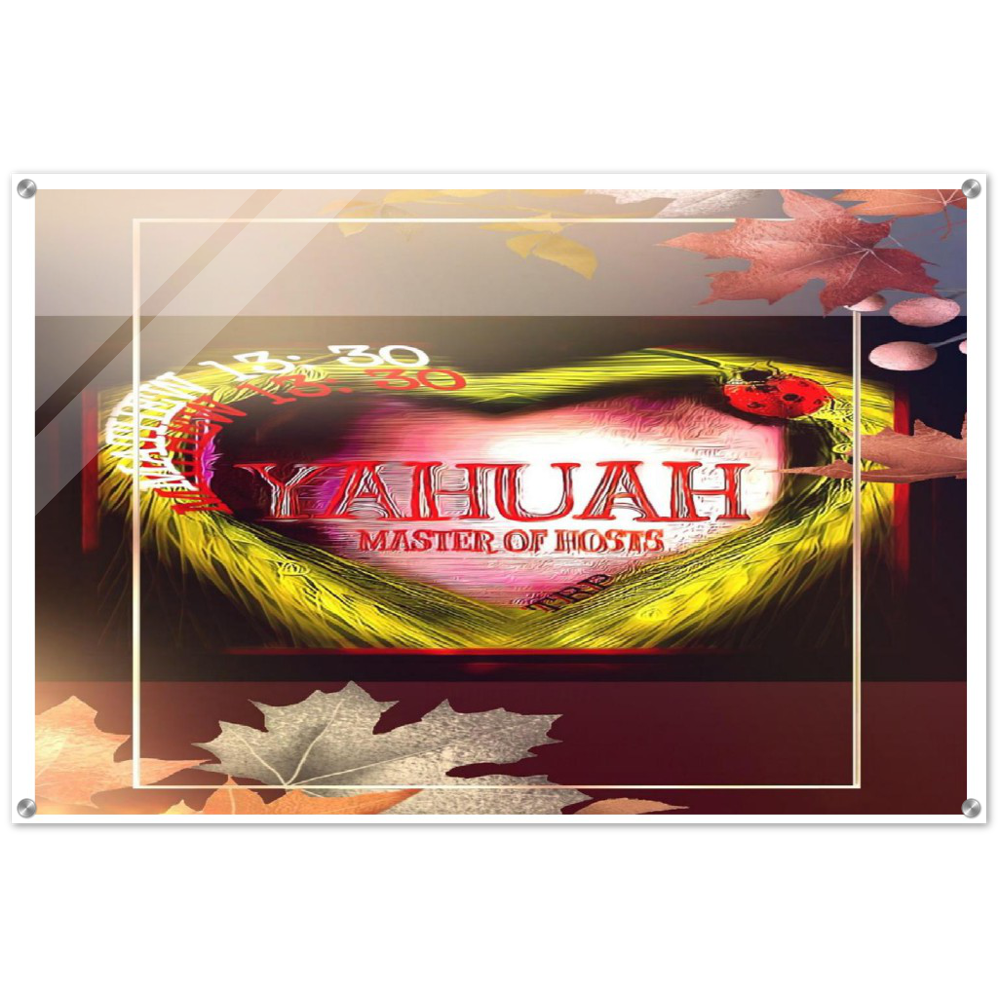 I Love Yahuah-Master of Hosts 01 Acrylic Print
