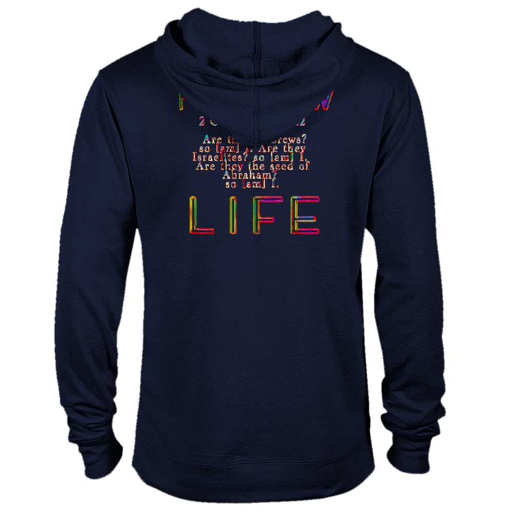Hebrew Life 02-06 Ladies Premium French Terry Pullover Hoodie (4 Colors)