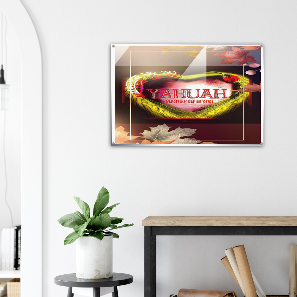 I Love Yahuah-Master of Hosts 01 Acrylic Print