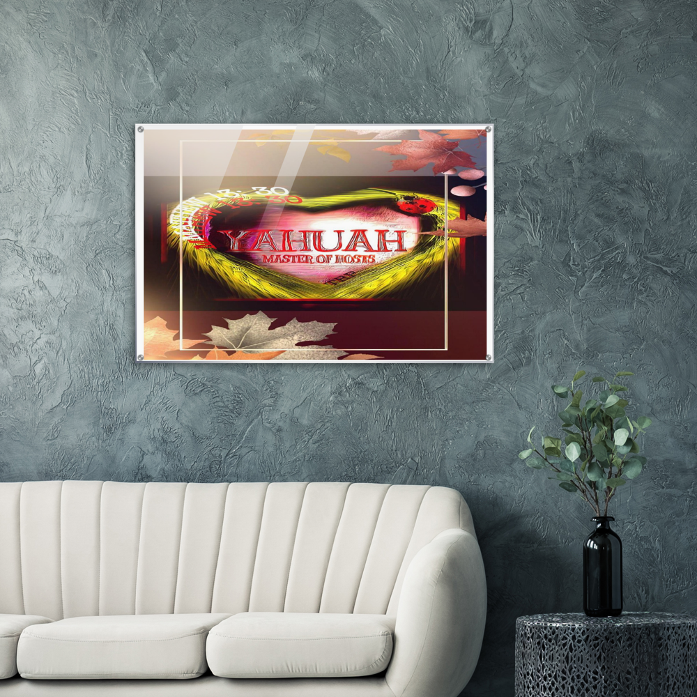 I Love Yahuah-Master of Hosts 01 Acrylic Print