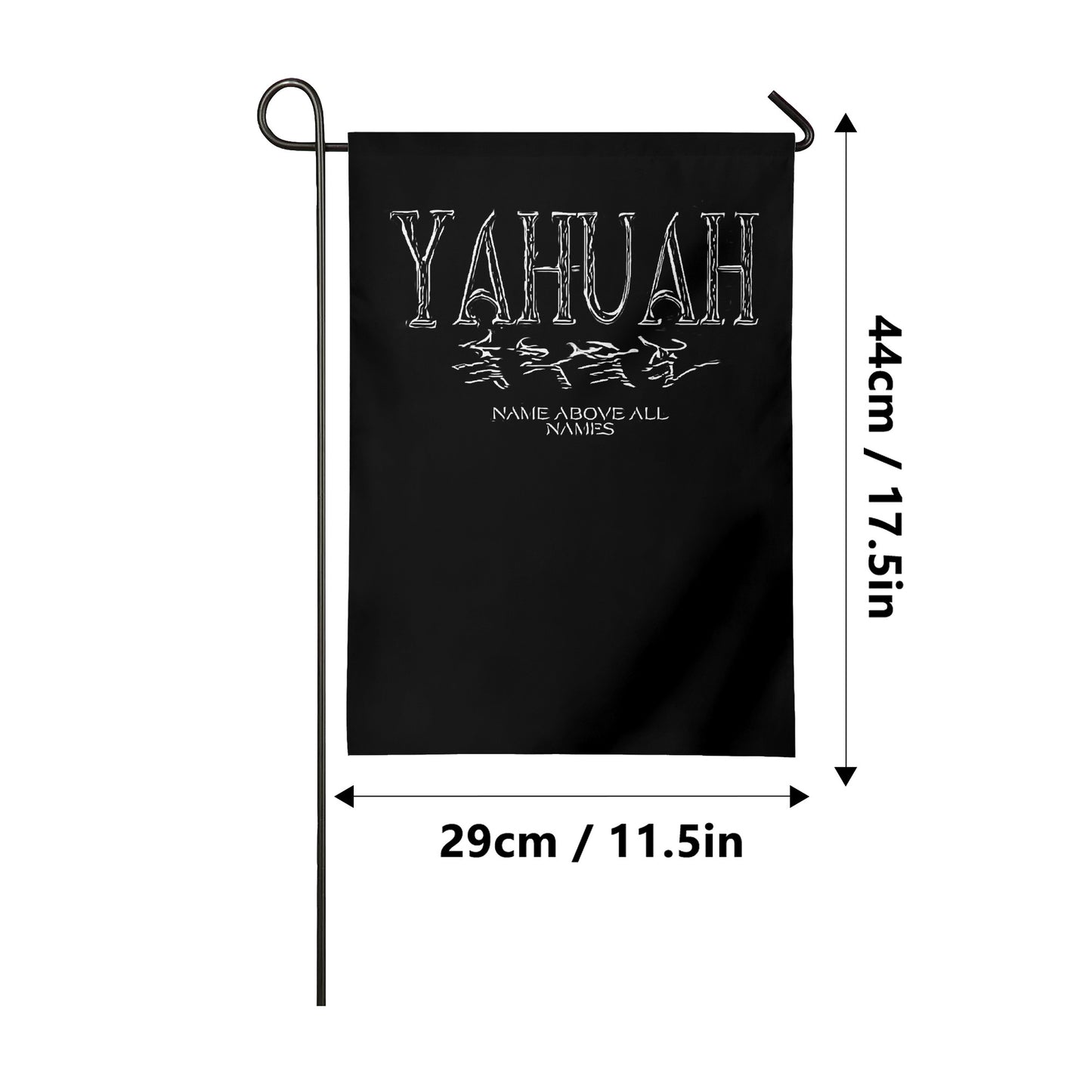 Yahuah-Name Above All Names 01-01 Garden Flag (Small)
