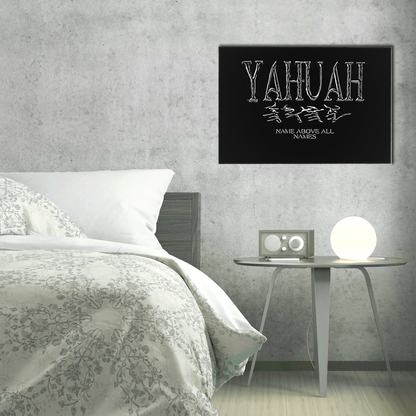 Yahuah-Name Above All Names 01-01 Frameless 1.4ft (H) x 2ft (W) Horizontal Canvas Print