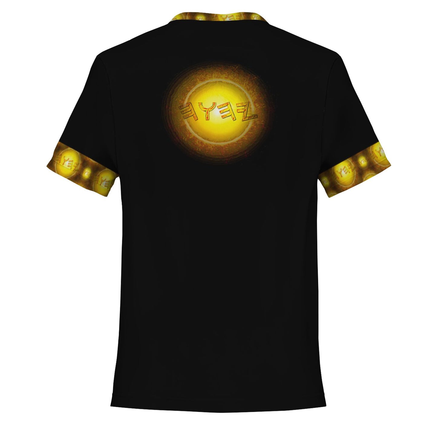 Creator Yahuah 01: Sun, Earth & Fire Designer Unisex Pocket T-shirt