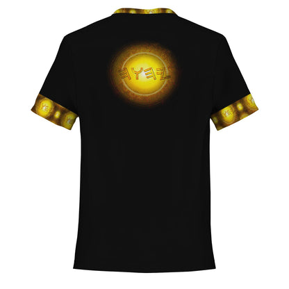 Creator Yahuah 01: Sun, Earth & Fire Designer Unisex Pocket T-shirt