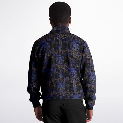 Hebrew Life 01-02 Designer Unisex Track Jacket