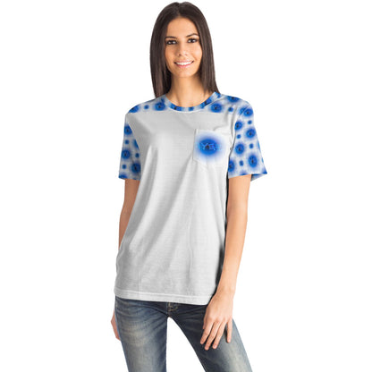 Creator Yahuah 01: Moon, Air & Water Designer Unisex Pocket T-shirt