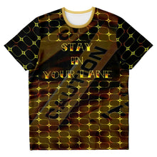 Cargar imagen en el visor de la galería, STAY IN YOUR LANE 02-01 Designer Unisex T-shirt
