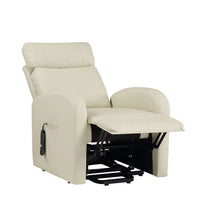 Charger l&#39;image dans la galerie, ACME Ricardo Recliner with Power Lift, Beige PU
